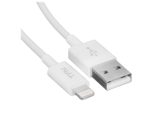 Кабель TFN 8pin 2A 1.0m TPE white (TFN-CLIGUSB1MTPWH)