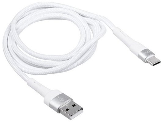 Кабель TFN TypeC Envy 1.2m нейлон white (TFN-C-ENV-AC1MWH)