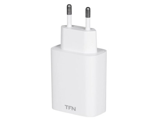 Зарядное устройство TFN СЗУ Type-C PD 20W white б/кабеля (TFN-WC09)