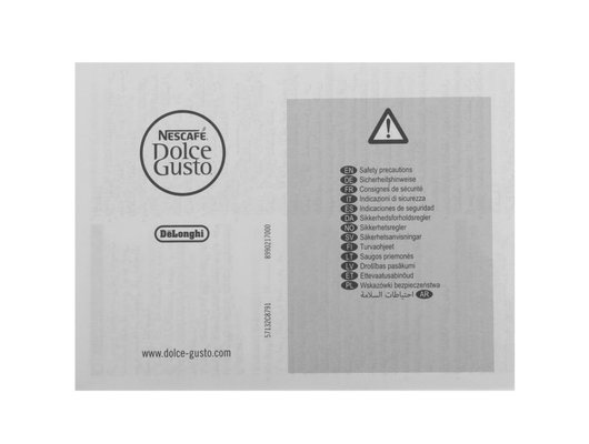 Кофемашина DELONGHI EDG 110.AB