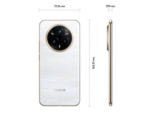 Смартфон Realme 14 Pro+ 12/512Gb White