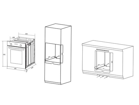 Духовой шкаф CANDY COXP09SLBB