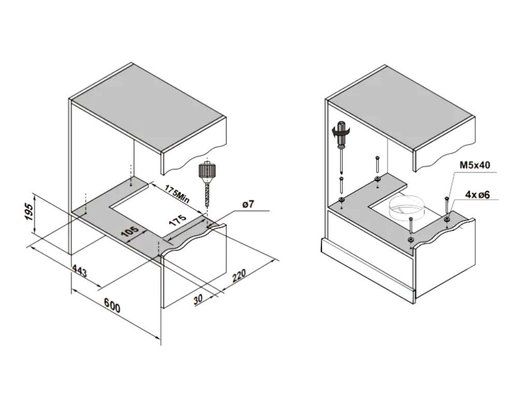 Вытяжка CANDY CVXT64SB
