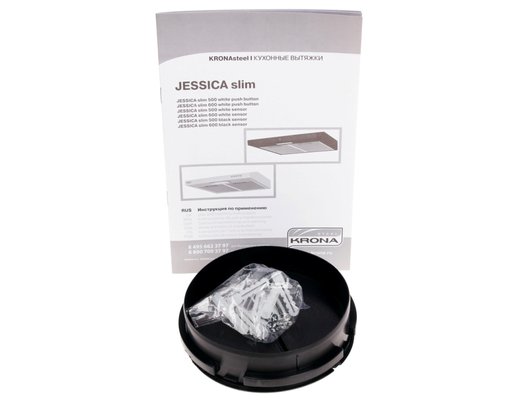 Вытяжка KRONA JESSICA slim 600 white PB