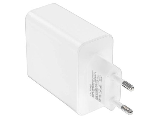 Зарядное устройство Qumo Energy PD 65Вт (0118) USB-A QC3.0 + 2 USB Type-C PD, цвет белый