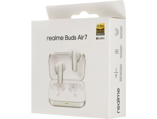 Гарнитуры TWS стерео REALME BUDS AIR7 IVORY GOLD (СЕРЕБРЯНЫЙ)