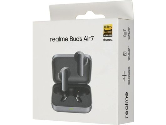 Гарнитуры TWS стерео REALME BUDS AIR7 SLATE GREY (ТЕМНО-СЕРЫЙ)