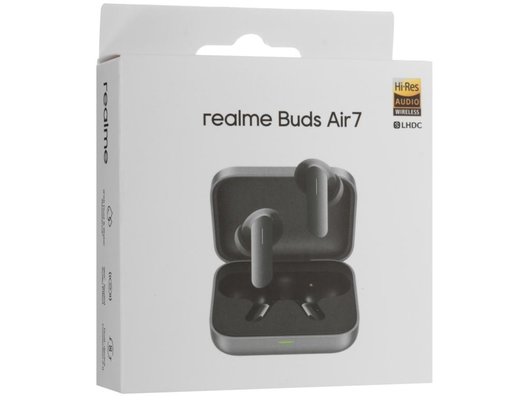 Гарнитуры TWS стерео REALME BUDS AIR7 SLATE GREY (ТЕМНО-СЕРЫЙ)