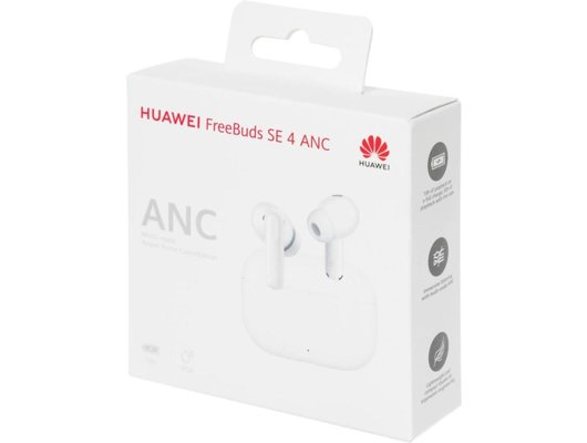 Гарнитуры TWS стерео HUAWEI FREEBUDS SE4 ANC БЕЛЫЙ (FUJI-T010)