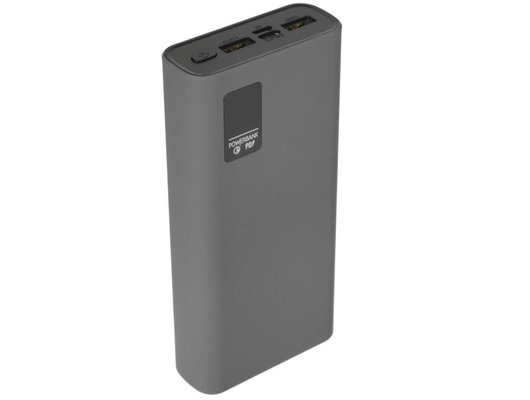 Внешний аккумулятор OLMIO QR-20 20000mAh space-gray 044453