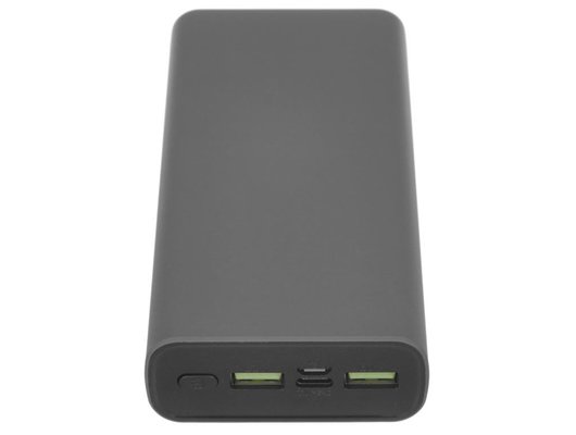 Внешний аккумулятор OLMIO QR-20 20000mAh space-gray 044453
