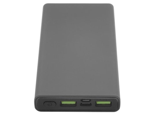 Внешний аккумулятор OLMIO QR-10 10000mAh space-gray 044451