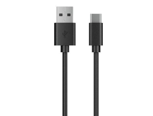 Кабель OLMIO USB 2.0 - USB type-C 1м чёрный 038773