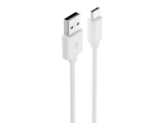 Кабель OLMIO USB 2.0 - USB type-C 1м белый 038899
