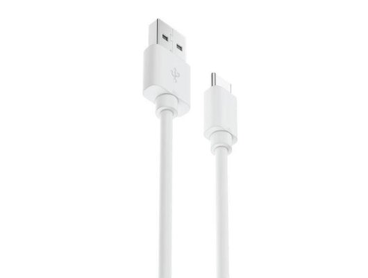 Кабель OLMIO USB 2.0 - USB type-C 1м белый 038899