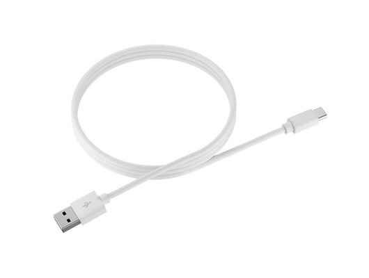 Кабель OLMIO USB 2.0 - USB type-C 1м белый 038899