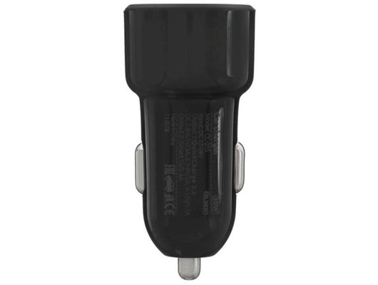Зарядное устройство OLMIO АЗУ 30W USBx2 QC Smart IC black 038718
