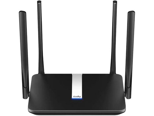 WiFi роутер Cudy LT500 AC1200 10/100BASE-TX/4G cat.4 черный