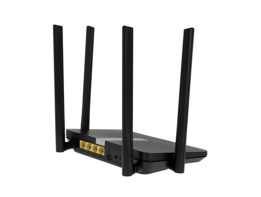 WiFi роутер Cudy LT500 AC1200 10/100BASE-TX/4G cat.4 черный
