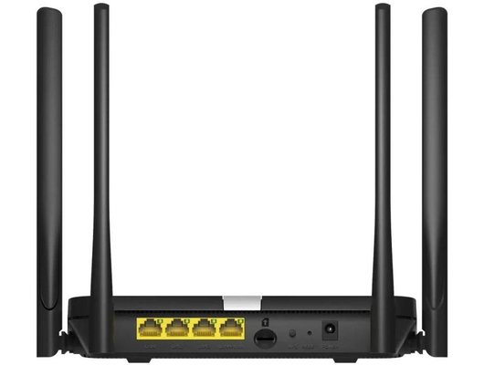 WiFi роутер Cudy LT500 AC1200 10/100BASE-TX/4G cat.4 черный