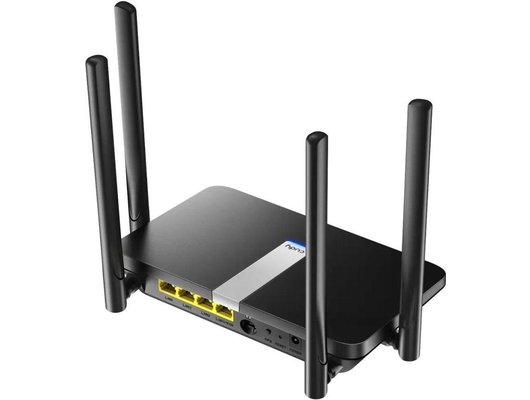 WiFi роутер Cudy LT500 AC1200 10/100BASE-TX/4G cat.4 черный
