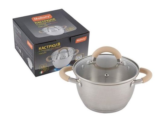 Кастрюля MALLONY Fortuna, 1,8 л