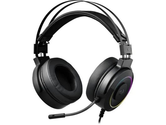 Игровые наушники проводные Redragon Lamia 2 черный/красный + подставка