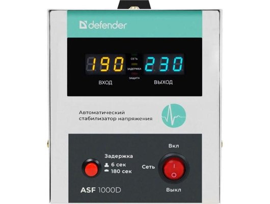 Стабилизатор напряжения Defender ASF 1000D (99035)