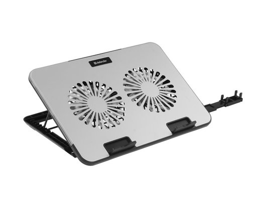 Подставка для ноутбука Defender NS-519 RGB металлик