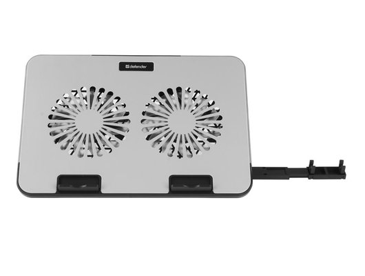 Подставка для ноутбука Defender NS-519 RGB металлик
