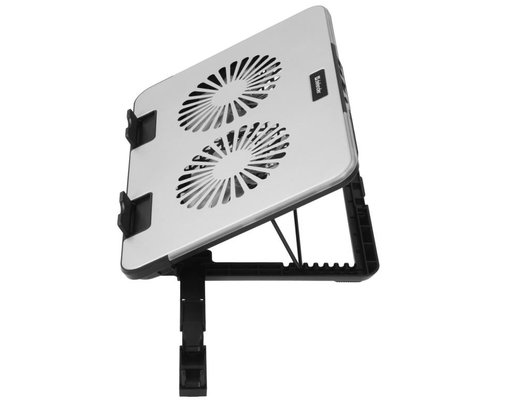 Подставка для ноутбука Defender NS-519 RGB металлик