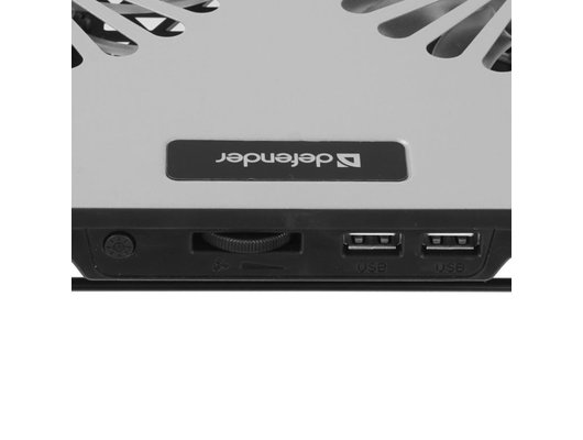 Подставка для ноутбука Defender NS-519 RGB металлик