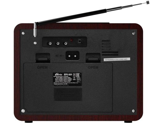 Радиоприемник Ritmix RPR-089 Темное дерево
