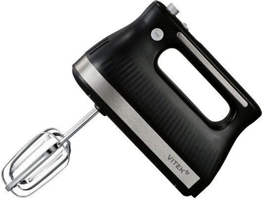 Миксер VITEK Gracia VT-HM1001 черный/стальной