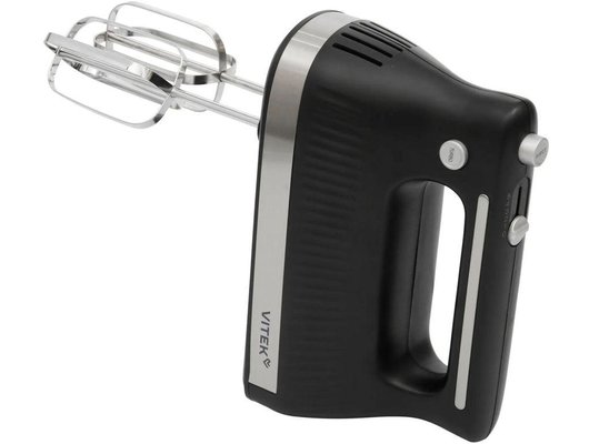 Миксер VITEK Gracia VT-HM1001 черный/стальной