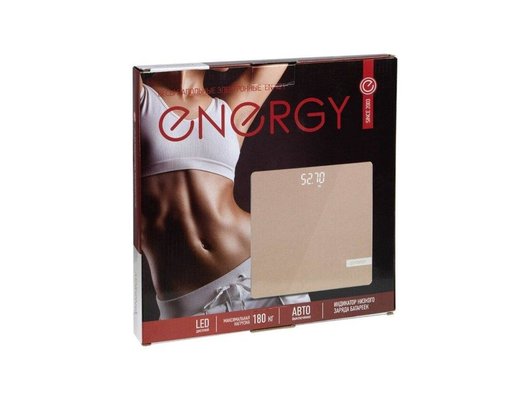 Весы напольные ENERGY EN-421 бежевый