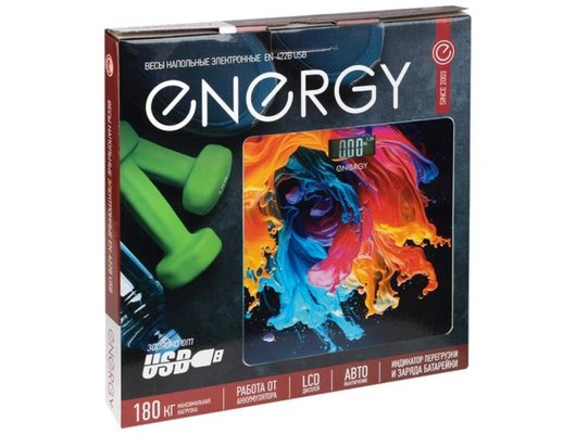 Весы напольные ENERGY EN-422B USB