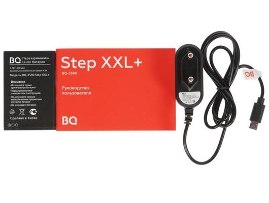 Мобильный телефон BQ 3590 Step XXL+ Black-Red
