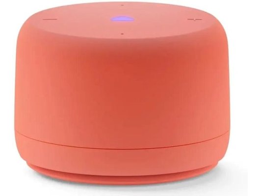 Умная колонка ЯНДЕКС СТАНЦИЯ ЛАЙТ 2 БЕЗ ЧАСОВ КОРАЛЛОВЫЙ (YNDX-00028ORG)