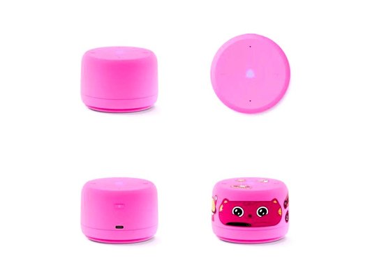 Умная колонка ЯНДЕКС СТАНЦИЯ ЛАЙТ 2 БЕЗ ЧАСОВ РОЗОВЫЙ (YNDX-00028PNK)