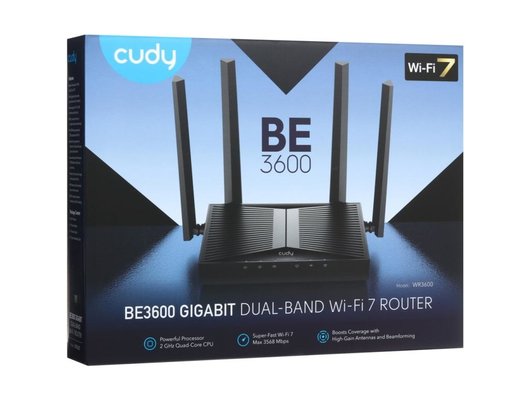 WiFi роутер Cudy WR3600 BE3600 Wi-Fi 7