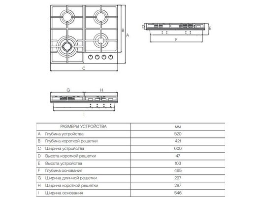 Варочная панель HAIER HHQ-M64CTB
