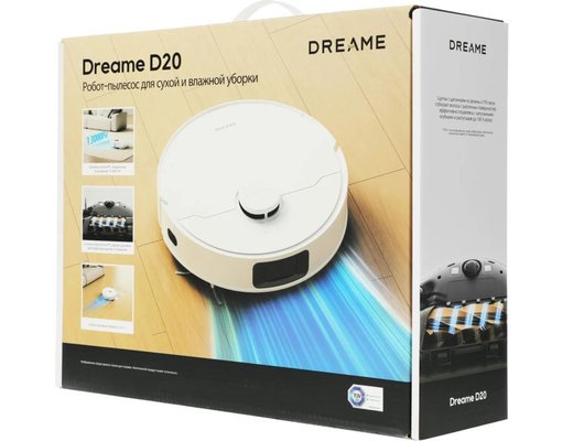 Робот-пылесос DREAME BOT D20 WHITE