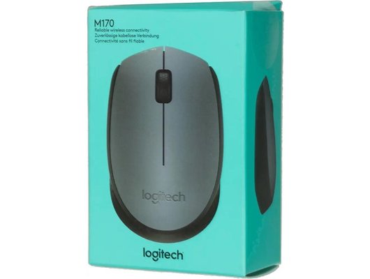 Мышь беспроводная Logitech M170 Grey