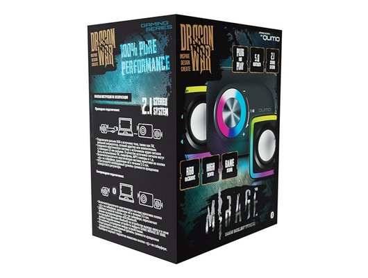 Компьютерные колонки Qumo Mirage ВТ 0088