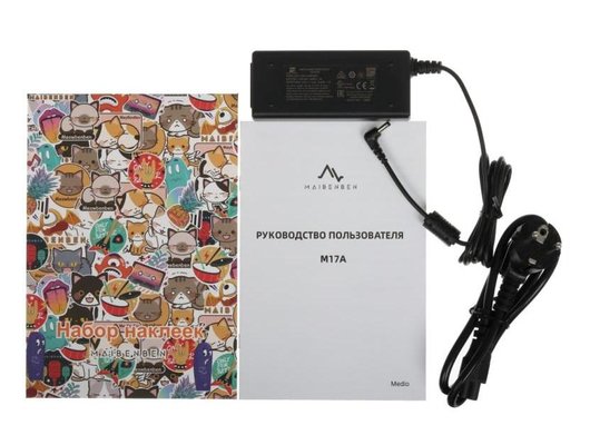 Ноутбук Maibenben M17A-R758UM /M17A-R758UMF1SLURE3/Ryzen 7-5825U/16Gb/512Gb/17.3 FHD IPS/Linux синий