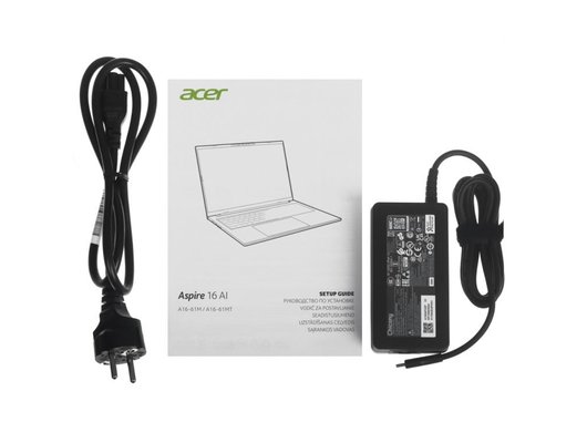 Ноутбук Acer Aspire 16 AI A16-61M-R4BE/NX.JLLCD.005/Ryzen AI 5-330/16Gb/512Gb/16 FHD IPS 120Hz/DOS серый