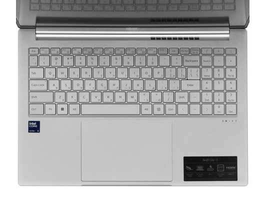 Ноутбук Acer Swift Lite 16 SFL16-51M-54BL/NX.D3UCD.002/Core Ultra 5-115U/16GB/512GB/16 FHD IPS/DOS серебрист