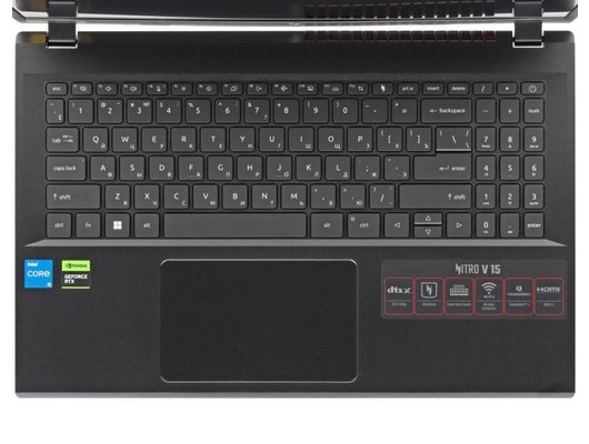 Ноутбук игровой Acer Nitro V 15 ANV15-52-54UP/NH.QZ7CD.00A/Core 5 210H/16Gb/1Tb/15.6 FHD 165Hz/RTX5050 8Gb/DOSчерный