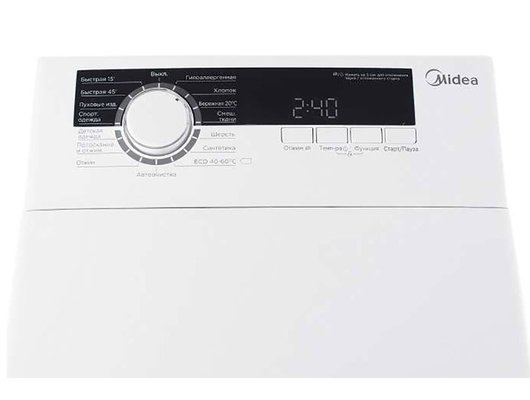 Стиральная машина MIDEA MFE05W80B/W-RU